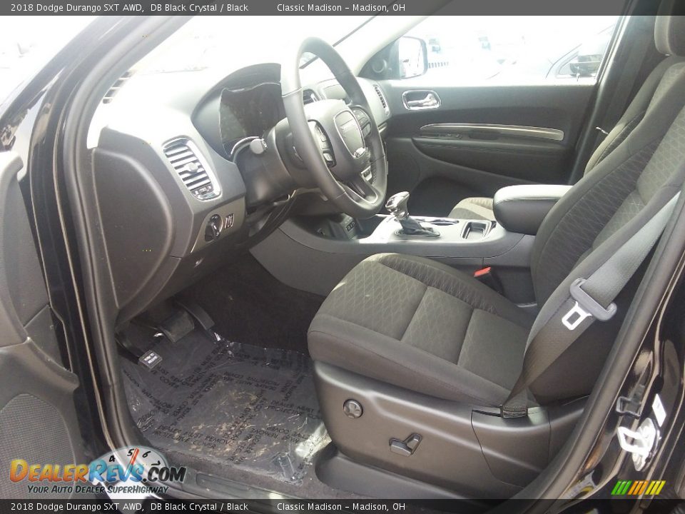 2018 Dodge Durango SXT AWD DB Black Crystal / Black Photo #6