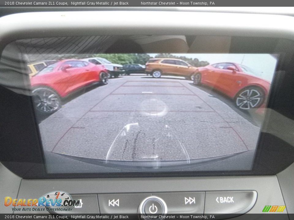 2018 Chevrolet Camaro ZL1 Coupe Nightfall Gray Metallic / Jet Black Photo #19