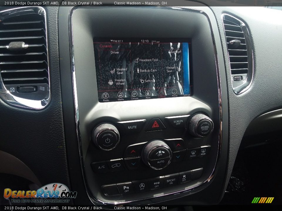 2018 Dodge Durango SXT AWD DB Black Crystal / Black Photo #9