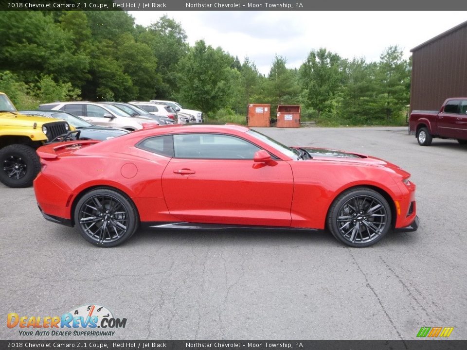 Red Hot 2018 Chevrolet Camaro ZL1 Coupe Photo #7