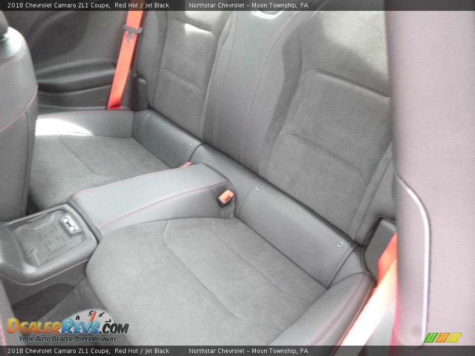 Rear Seat of 2018 Chevrolet Camaro ZL1 Coupe Photo #15