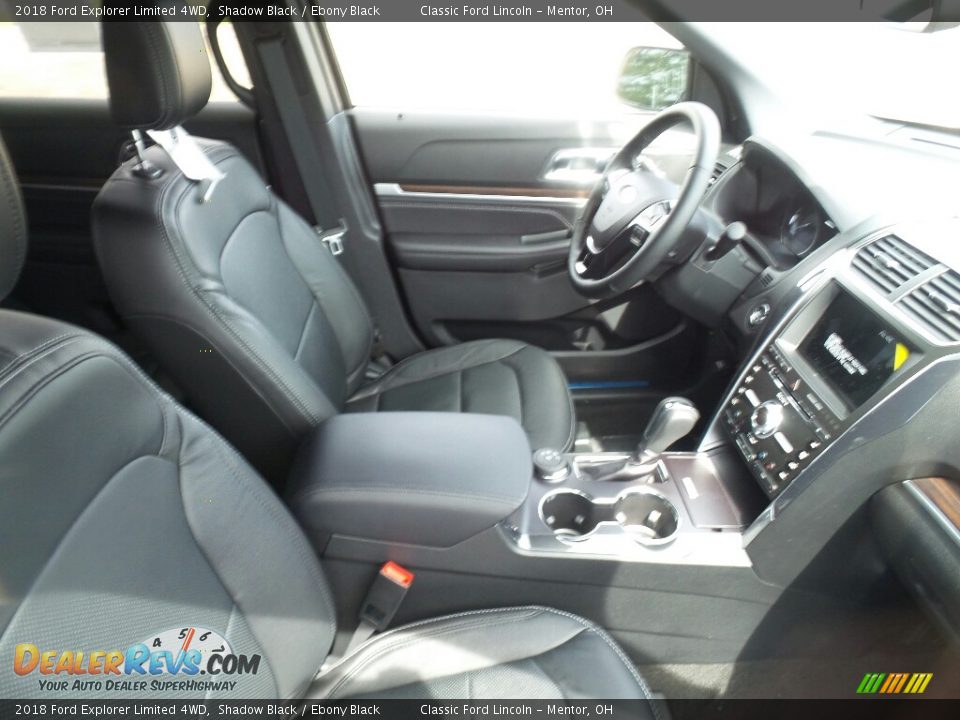 2018 Ford Explorer Limited 4WD Shadow Black / Ebony Black Photo #4