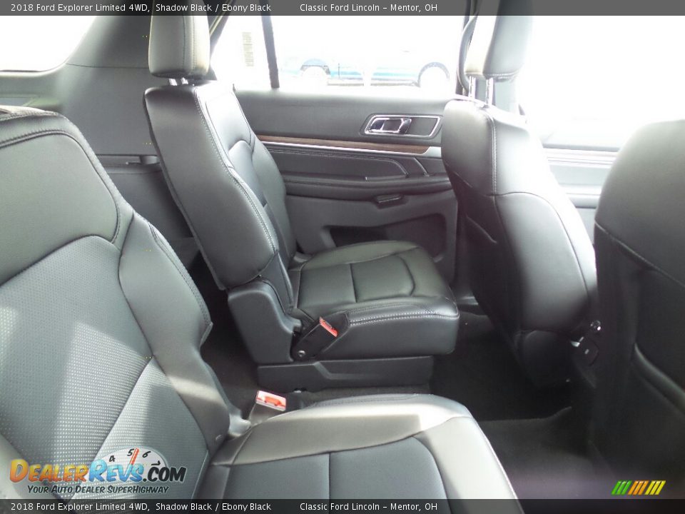 2018 Ford Explorer Limited 4WD Shadow Black / Ebony Black Photo #5