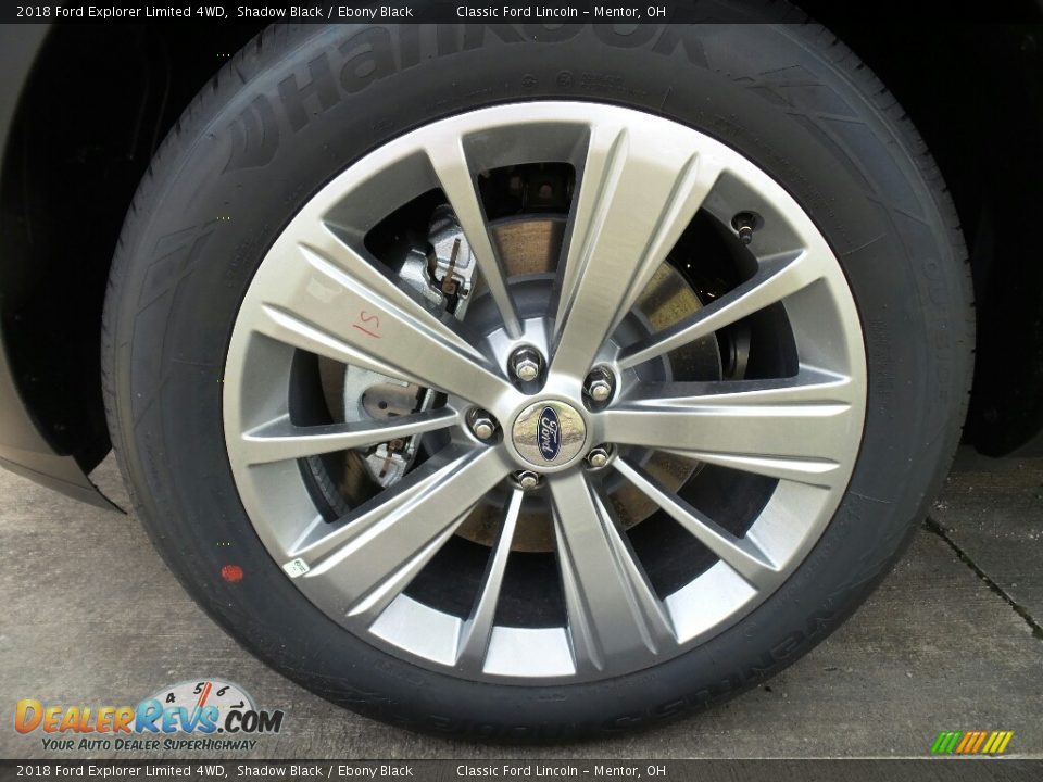 2018 Ford Explorer Limited 4WD Shadow Black / Ebony Black Photo #7