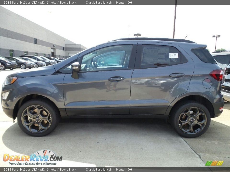 2018 Ford EcoSport SES 4WD Smoke / Ebony Black Photo #3