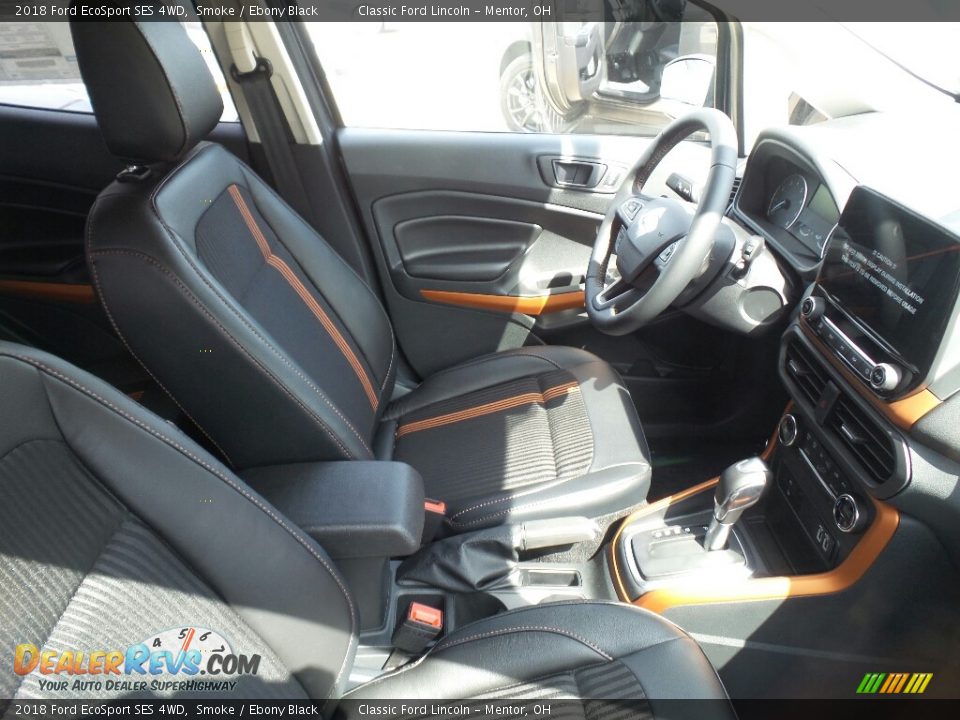 2018 Ford EcoSport SES 4WD Smoke / Ebony Black Photo #5