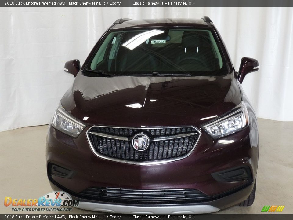 2018 Buick Encore Preferred AWD Black Cherry Metallic / Ebony Photo #4