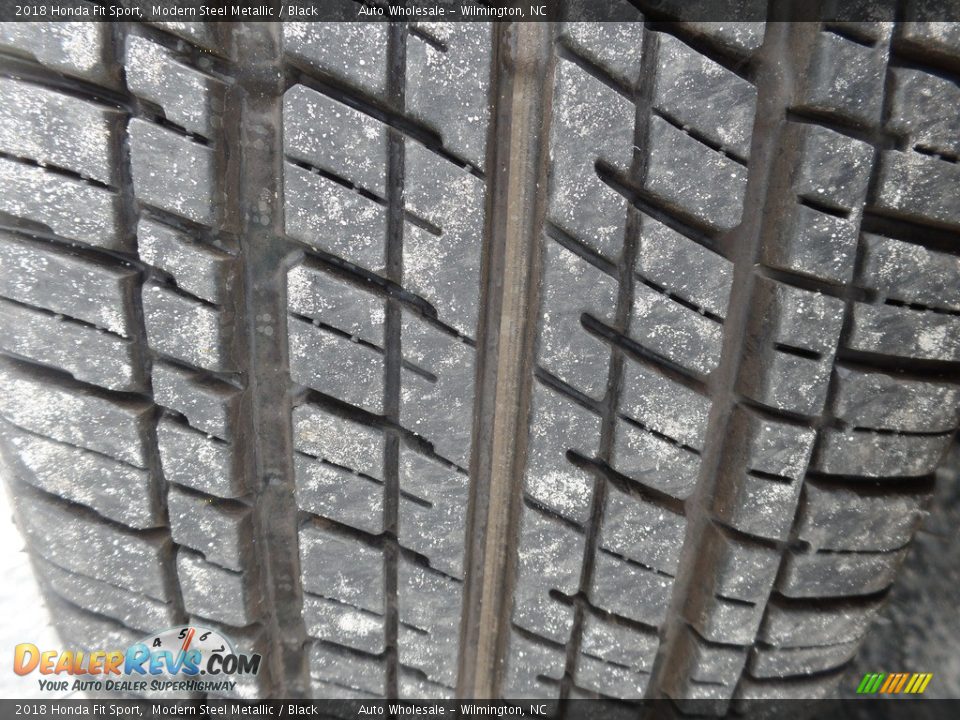 2018 Honda Fit Sport Modern Steel Metallic / Black Photo #10