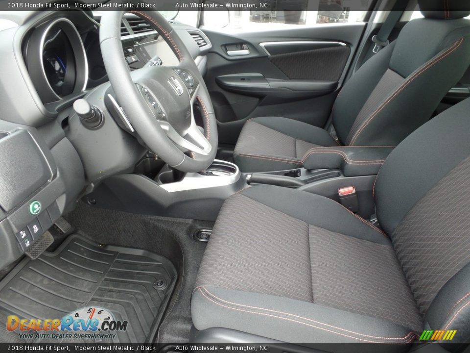2018 Honda Fit Sport Modern Steel Metallic / Black Photo #11