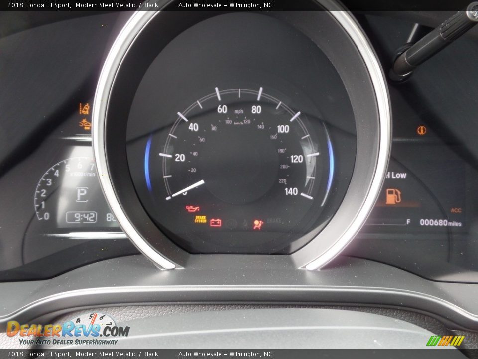 2018 Honda Fit Sport Modern Steel Metallic / Black Photo #16