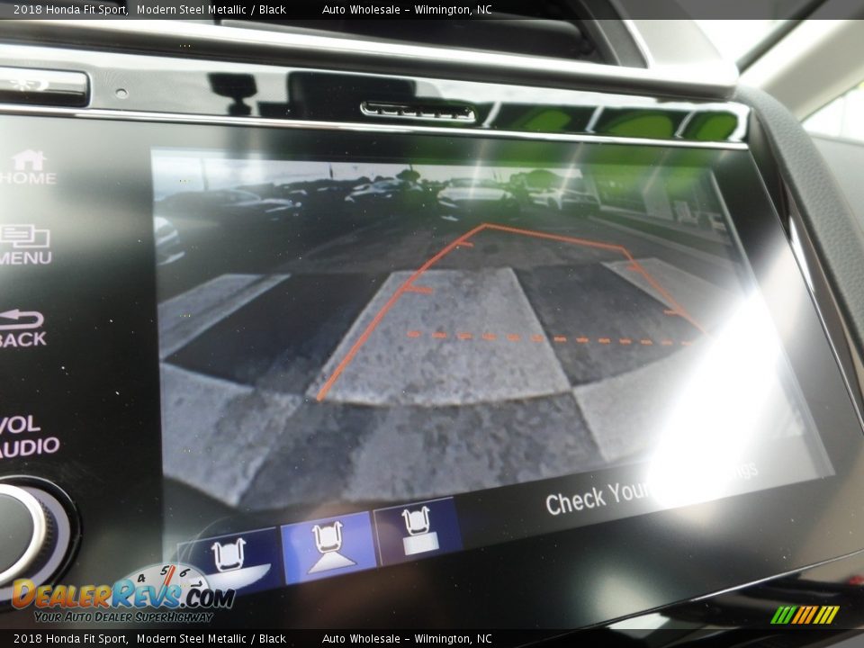 2018 Honda Fit Sport Modern Steel Metallic / Black Photo #19