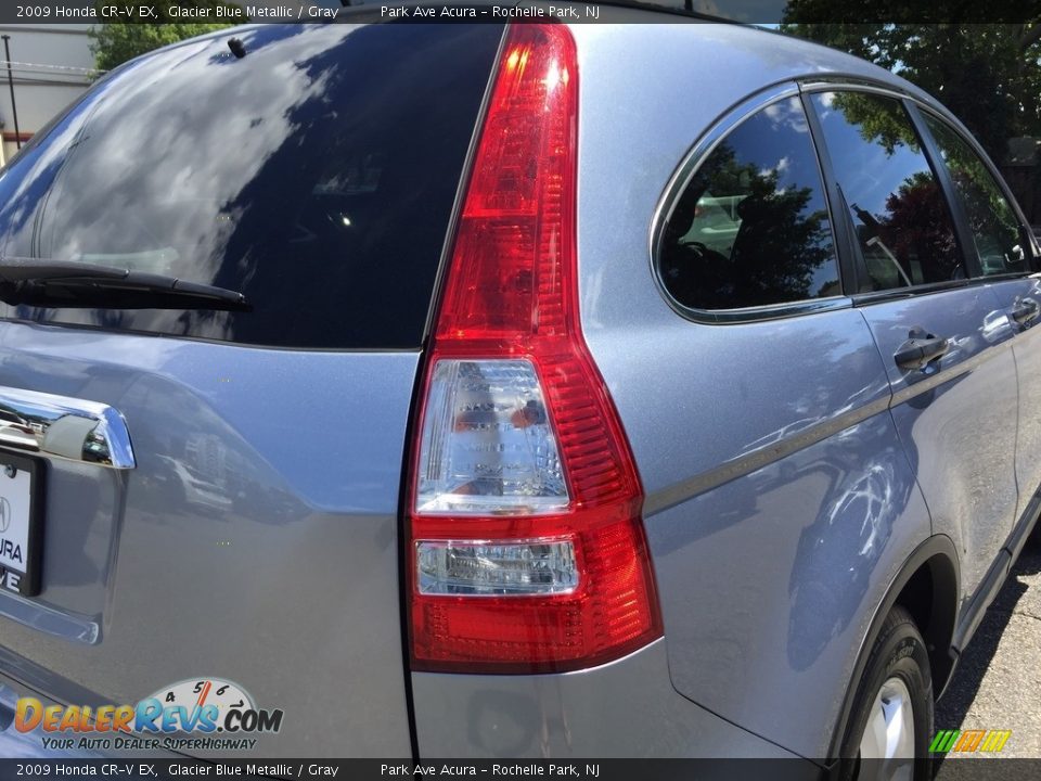 2009 Honda CR-V EX Glacier Blue Metallic / Gray Photo #21