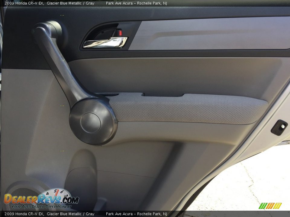 2009 Honda CR-V EX Glacier Blue Metallic / Gray Photo #22