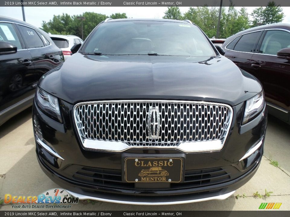 2019 Lincoln MKC Select AWD Infinite Black Metallic / Ebony Photo #2