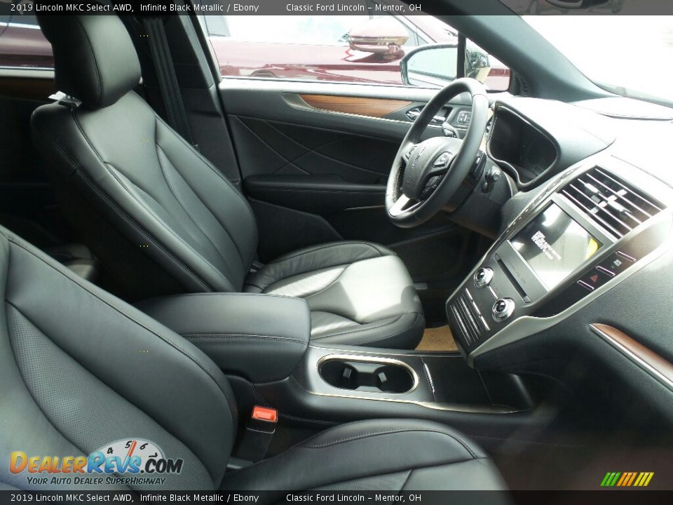2019 Lincoln MKC Select AWD Infinite Black Metallic / Ebony Photo #4