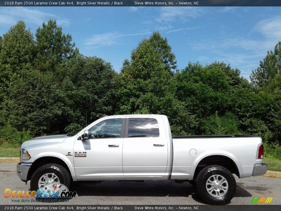 2018 Ram 2500 Laramie Crew Cab 4x4 Bright Silver Metallic / Black Photo #1