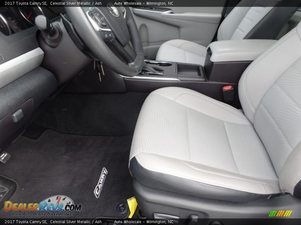 2017 Toyota Camry SE Celestial Silver Metallic / Ash Photo #11
