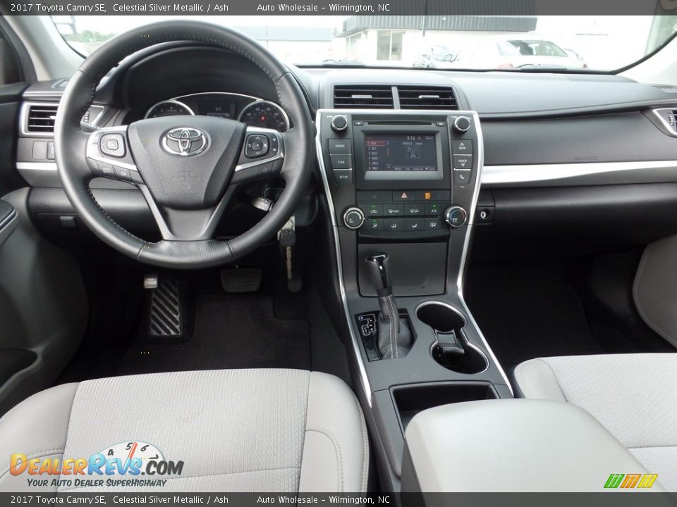 2017 Toyota Camry SE Celestial Silver Metallic / Ash Photo #15