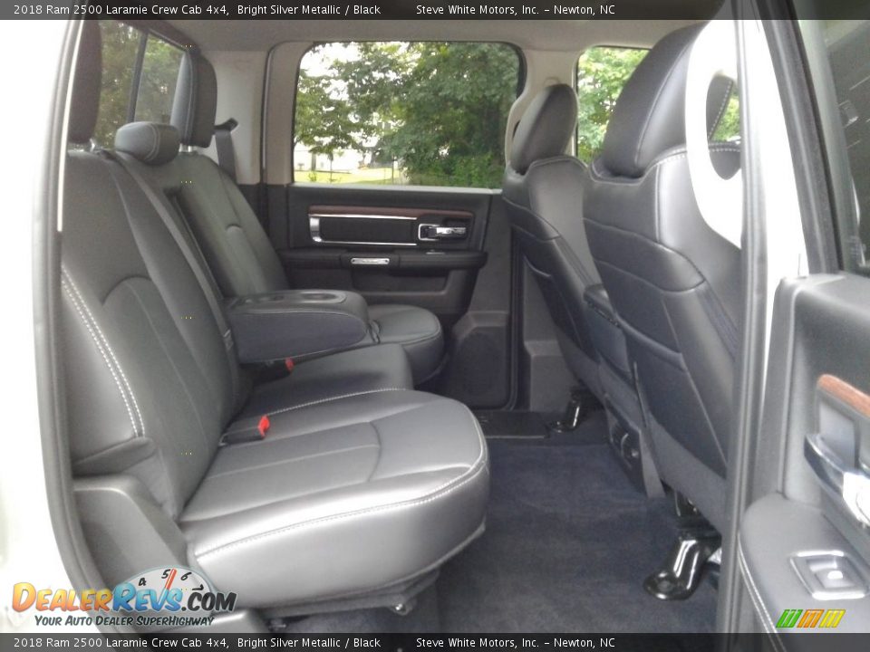 2018 Ram 2500 Laramie Crew Cab 4x4 Bright Silver Metallic / Black Photo #14