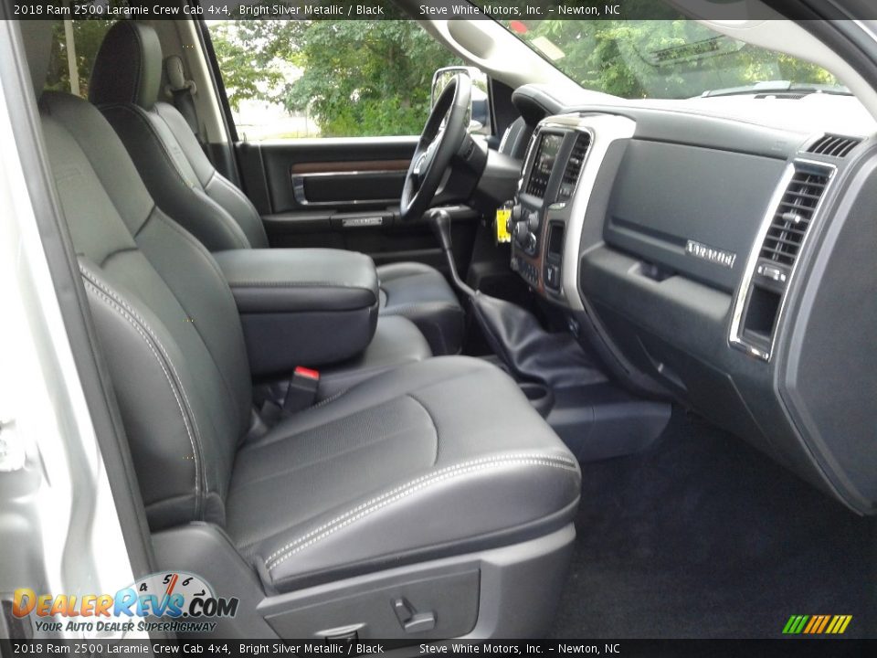 2018 Ram 2500 Laramie Crew Cab 4x4 Bright Silver Metallic / Black Photo #15