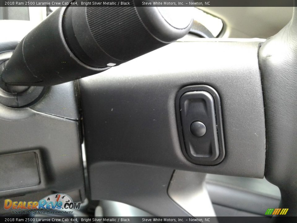 2018 Ram 2500 Laramie Crew Cab 4x4 Bright Silver Metallic / Black Photo #16