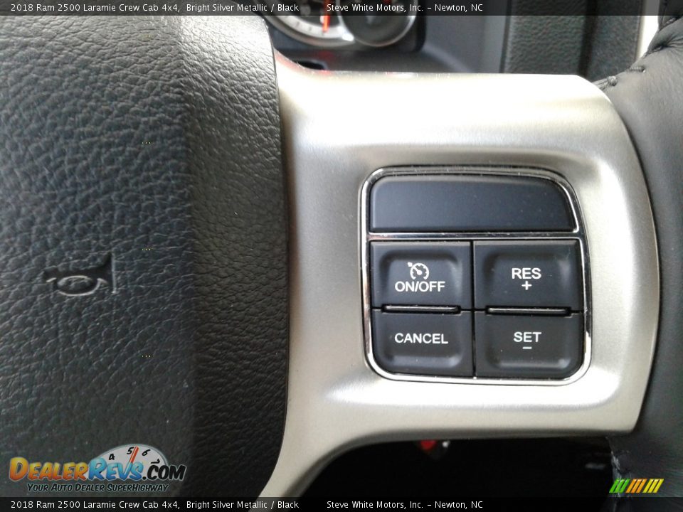 2018 Ram 2500 Laramie Crew Cab 4x4 Bright Silver Metallic / Black Photo #18