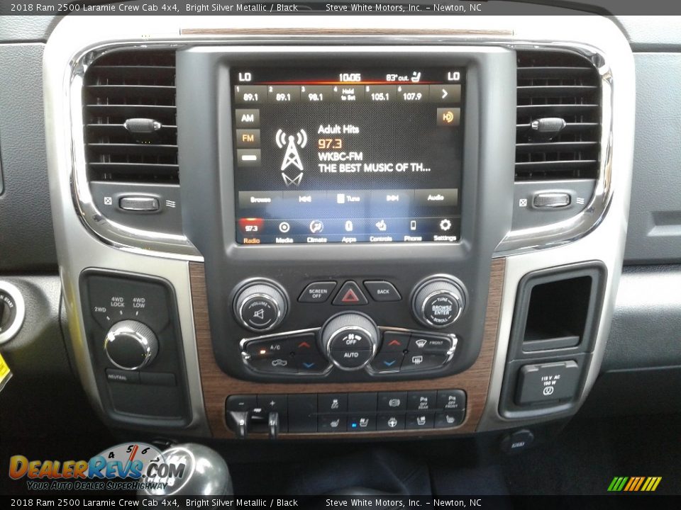 2018 Ram 2500 Laramie Crew Cab 4x4 Bright Silver Metallic / Black Photo #20