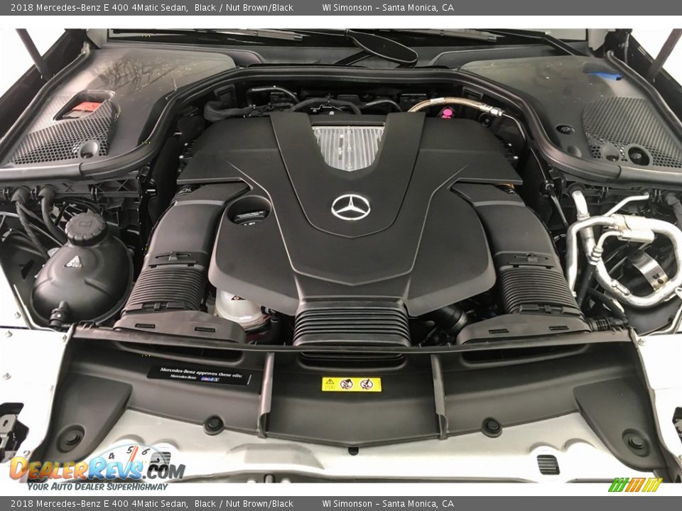 2018 Mercedes-Benz E 400 4Matic Sedan 3.0 Liter Turbocharged DOHC 24-Valve VVT V6 Engine Photo #8