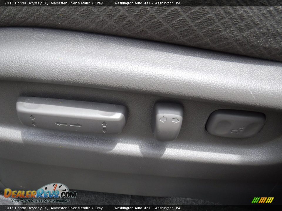 2015 Honda Odyssey EX Alabaster Silver Metallic / Gray Photo #12