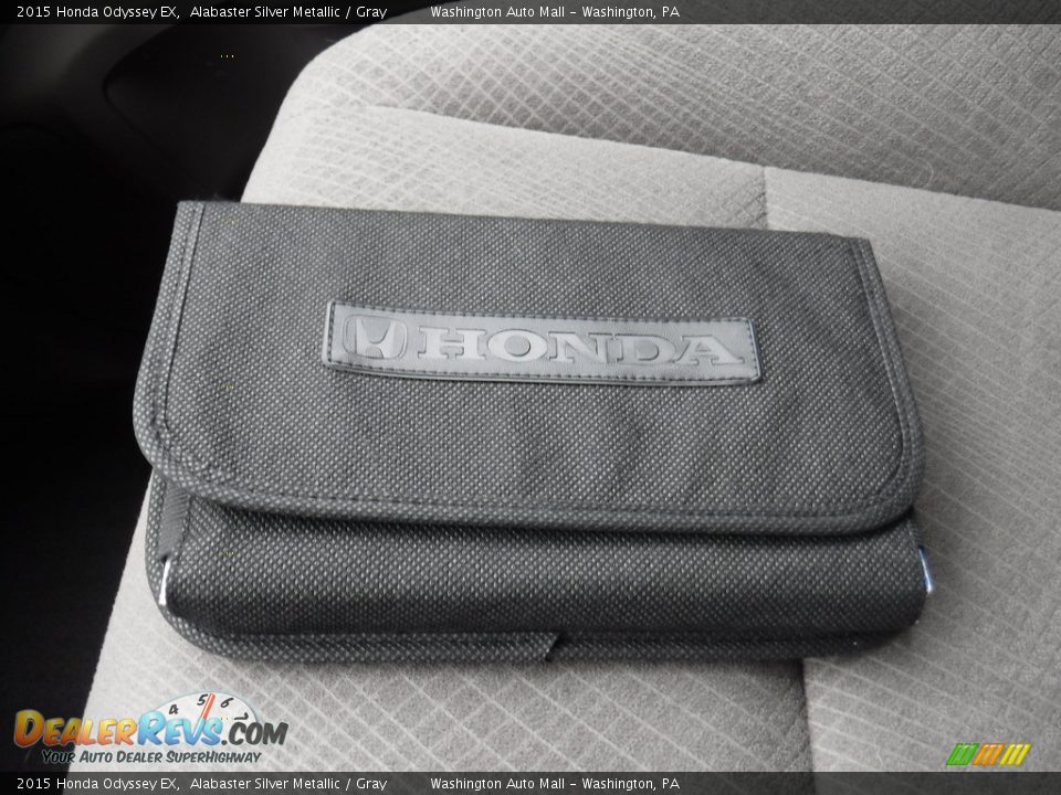 2015 Honda Odyssey EX Alabaster Silver Metallic / Gray Photo #25