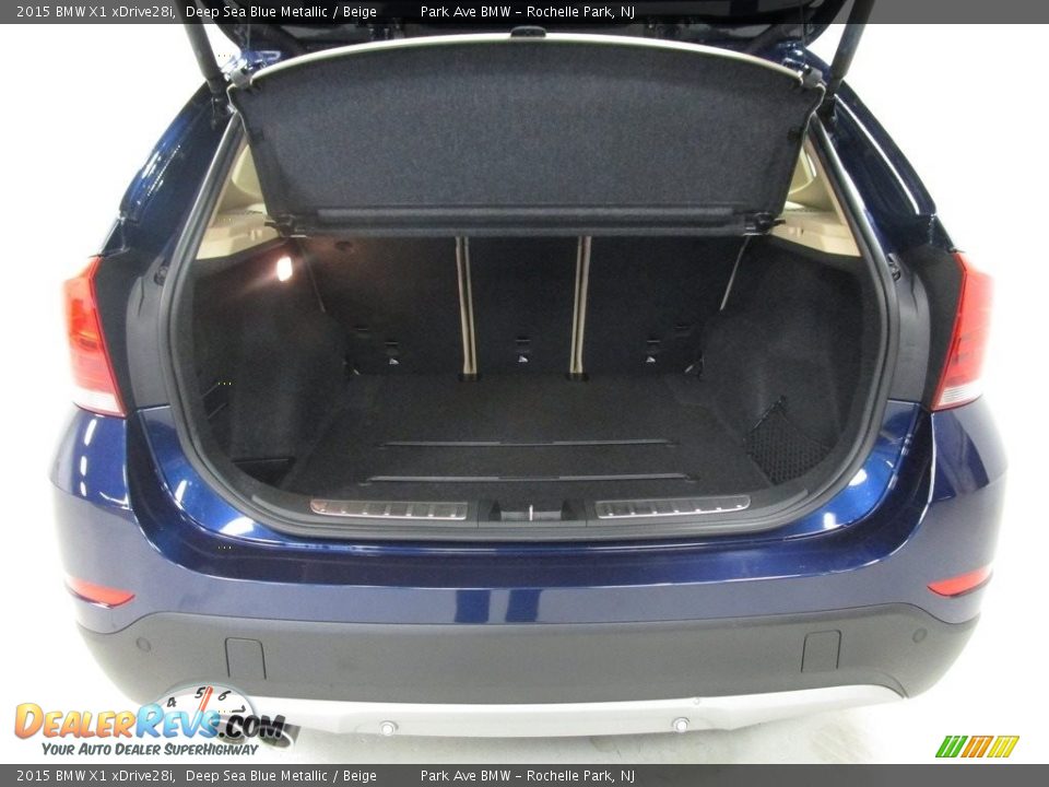 2015 BMW X1 xDrive28i Deep Sea Blue Metallic / Beige Photo #23
