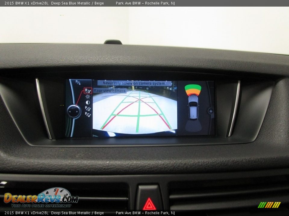 2015 BMW X1 xDrive28i Deep Sea Blue Metallic / Beige Photo #29