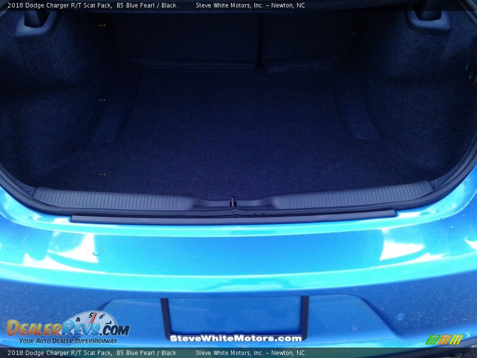 2018 Dodge Charger R/T Scat Pack B5 Blue Pearl / Black Photo #12