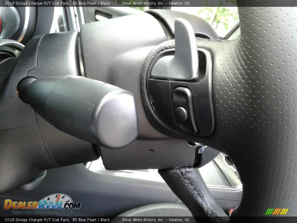 2018 Dodge Charger R/T Scat Pack B5 Blue Pearl / Black Photo #16