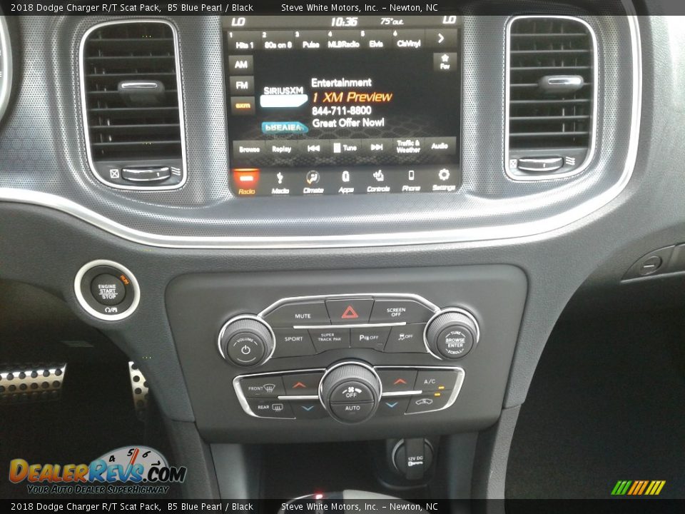 2018 Dodge Charger R/T Scat Pack B5 Blue Pearl / Black Photo #20