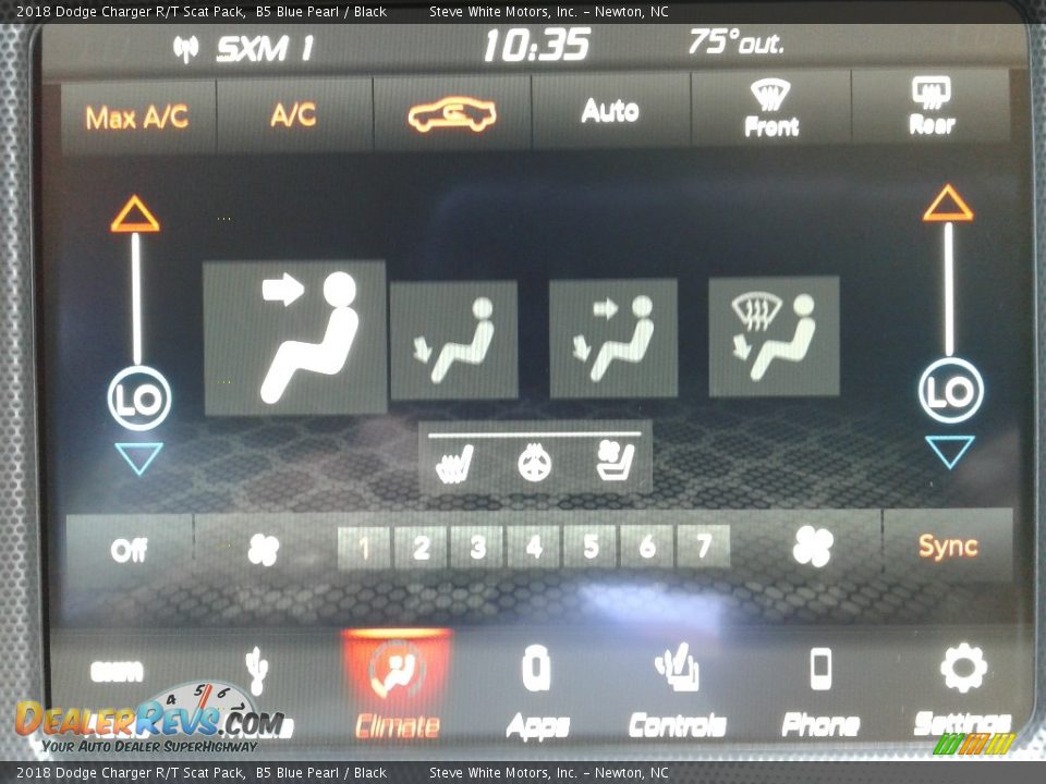 2018 Dodge Charger R/T Scat Pack B5 Blue Pearl / Black Photo #23