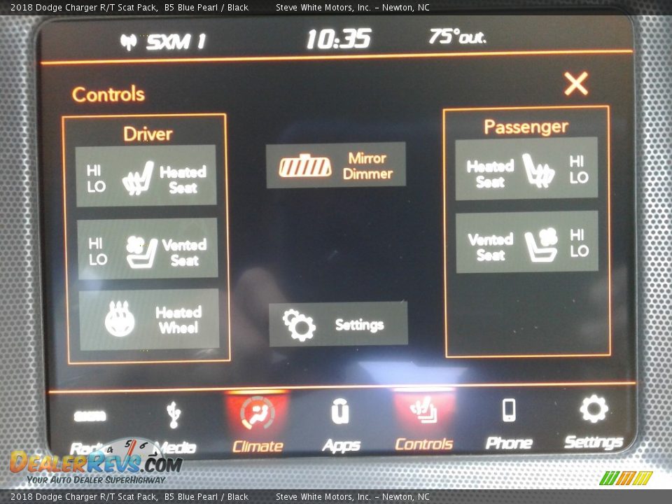 2018 Dodge Charger R/T Scat Pack B5 Blue Pearl / Black Photo #24