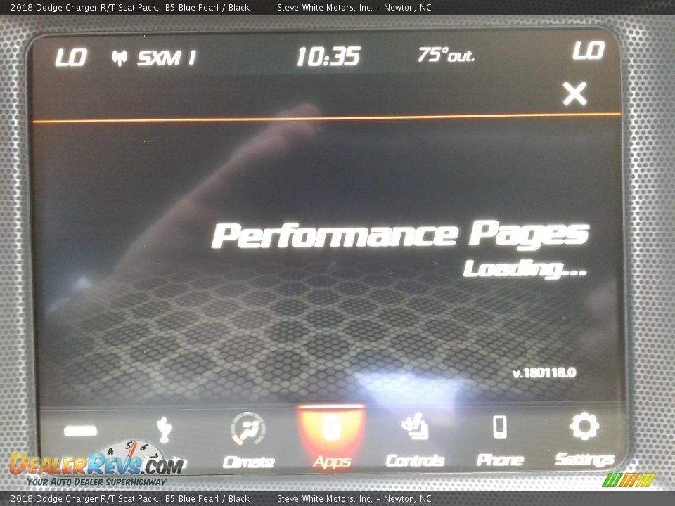 2018 Dodge Charger R/T Scat Pack B5 Blue Pearl / Black Photo #26