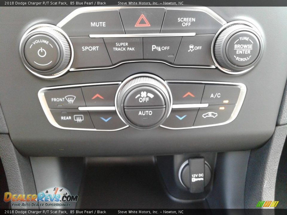 2018 Dodge Charger R/T Scat Pack B5 Blue Pearl / Black Photo #28