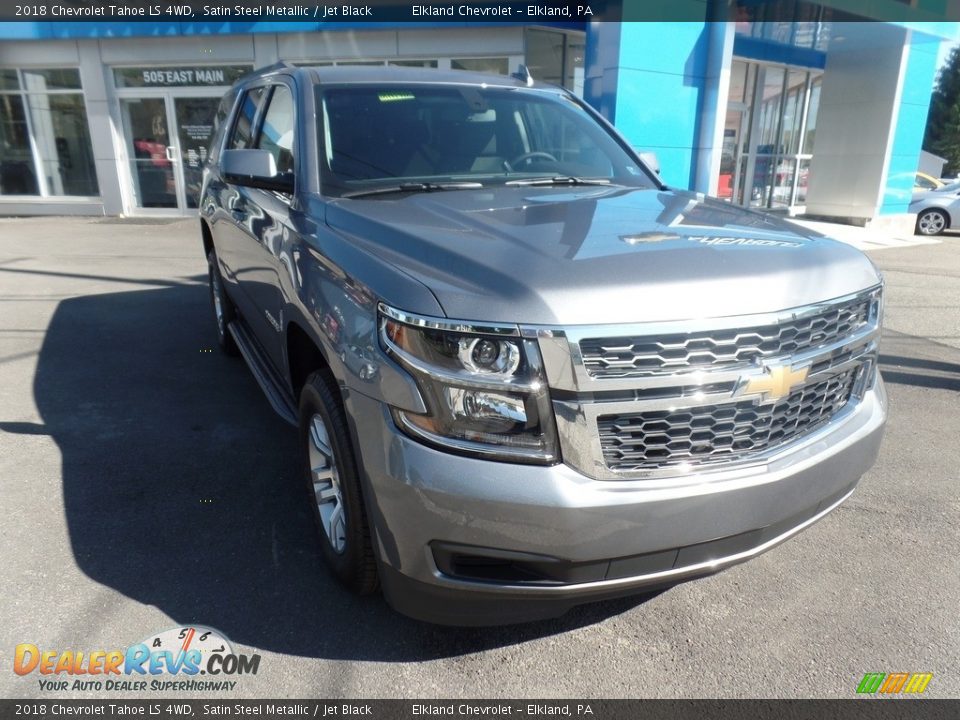 2018 Chevrolet Tahoe LS 4WD Satin Steel Metallic / Jet Black Photo #1