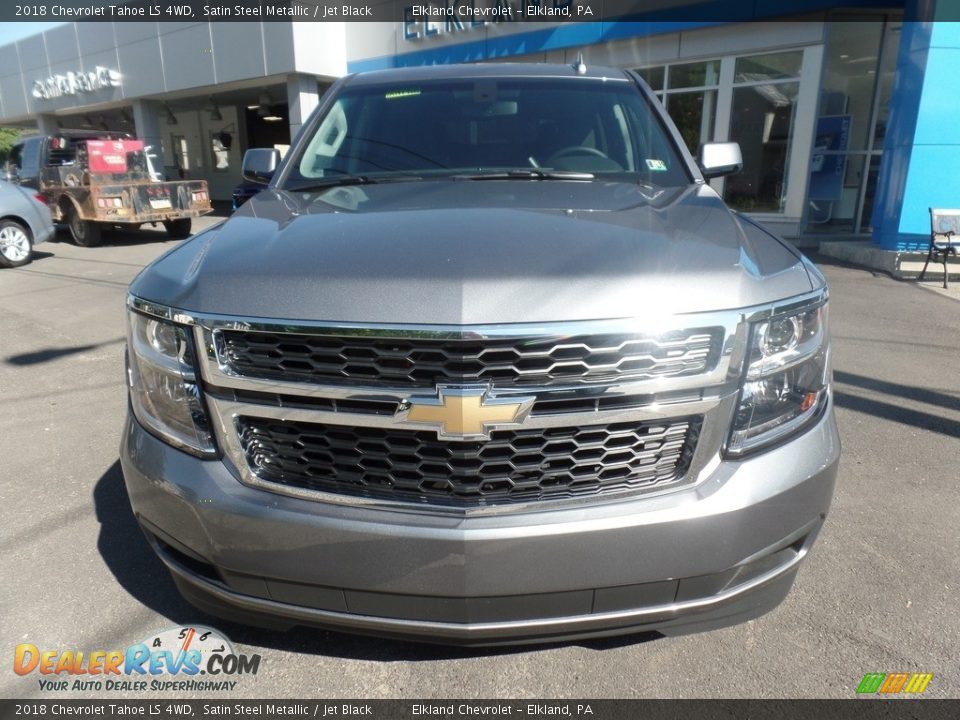 2018 Chevrolet Tahoe LS 4WD Satin Steel Metallic / Jet Black Photo #2