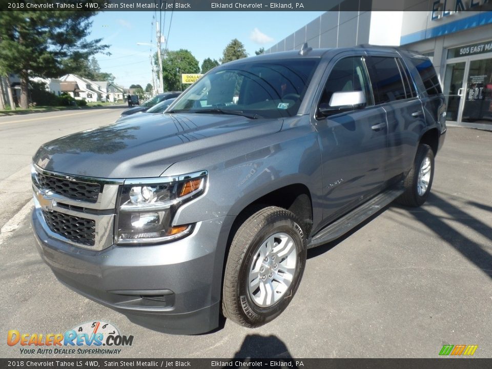 2018 Chevrolet Tahoe LS 4WD Satin Steel Metallic / Jet Black Photo #3