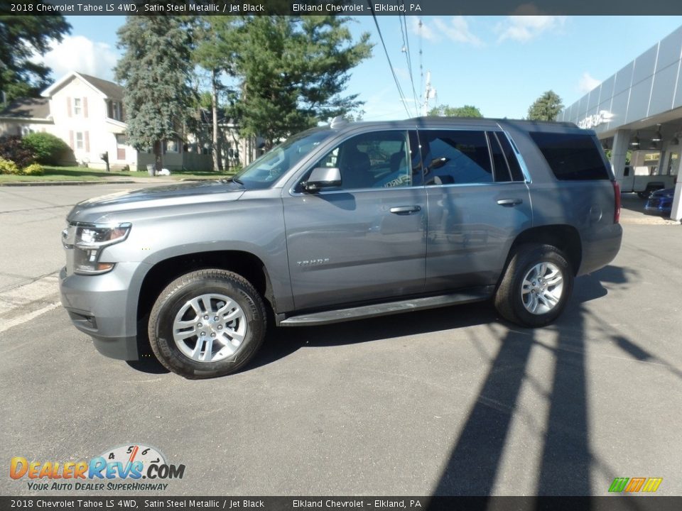 2018 Chevrolet Tahoe LS 4WD Satin Steel Metallic / Jet Black Photo #4