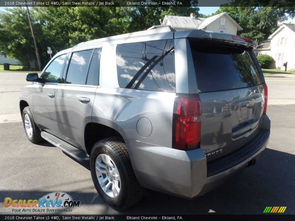 2018 Chevrolet Tahoe LS 4WD Satin Steel Metallic / Jet Black Photo #6