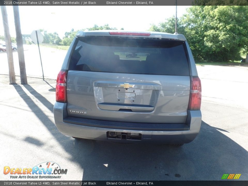 2018 Chevrolet Tahoe LS 4WD Satin Steel Metallic / Jet Black Photo #7