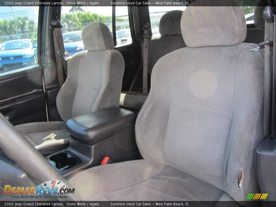 2000 Jeep Grand Cherokee Laredo Stone White / Agate Photo #11