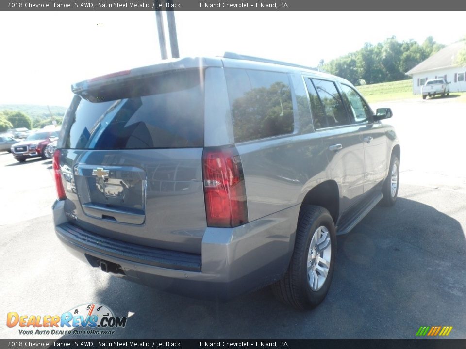2018 Chevrolet Tahoe LS 4WD Satin Steel Metallic / Jet Black Photo #8