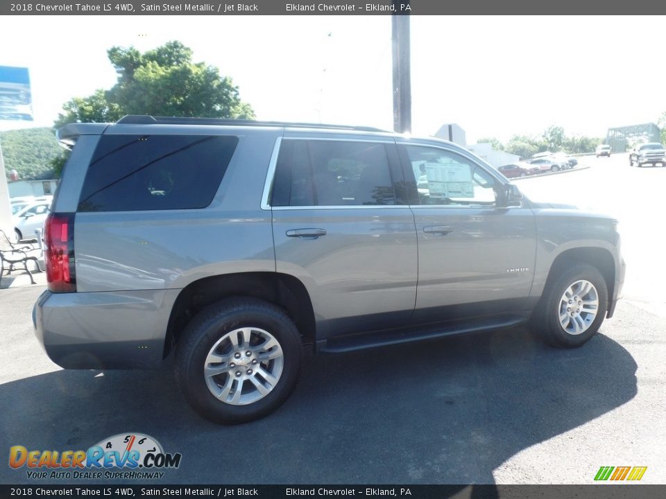 2018 Chevrolet Tahoe LS 4WD Satin Steel Metallic / Jet Black Photo #9