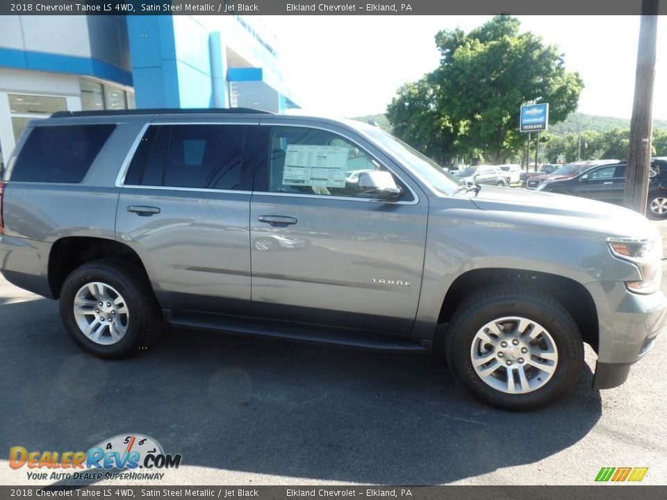 2018 Chevrolet Tahoe LS 4WD Satin Steel Metallic / Jet Black Photo #10