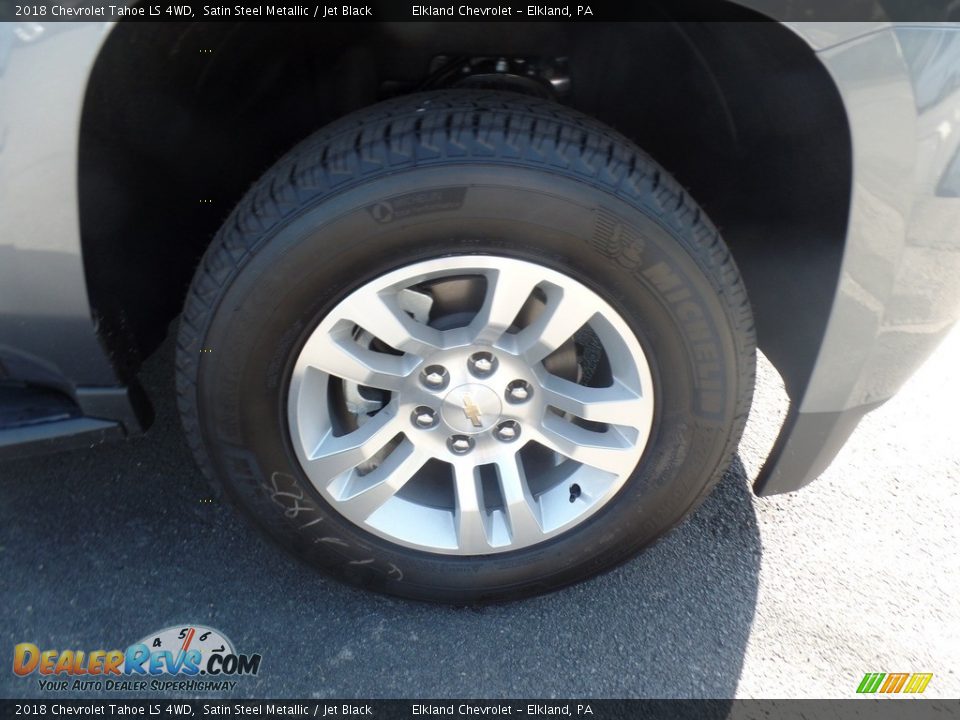 2018 Chevrolet Tahoe LS 4WD Satin Steel Metallic / Jet Black Photo #11